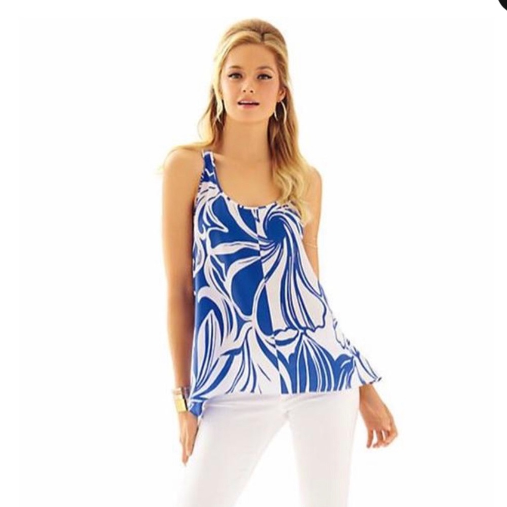 Lilly Pulitzer Racer back tank top